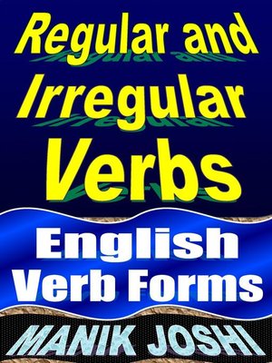 cover image of Regular and Irregular Verbs